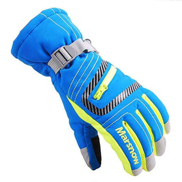 Planet Gates Women Men Ski Gloves Winter Waterproof Anti-Cold Warm Gloves Outdoor Sport Snow Sportswear Skiing Gloves freeshipping
