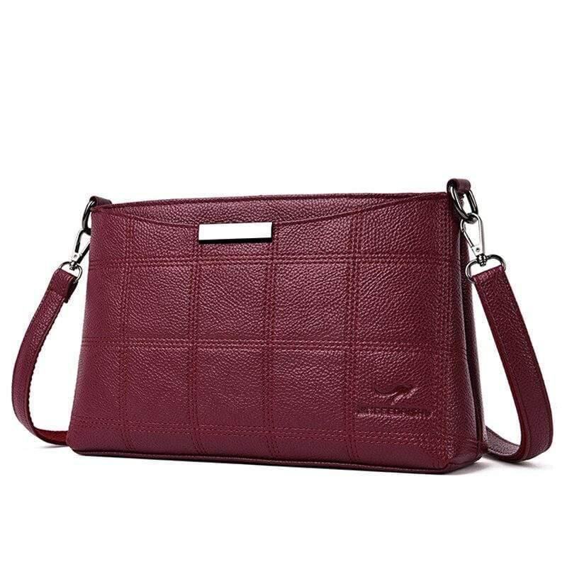 Women Messenger Bag Embroidery Fashion Ladies Leather Shoulder Bag Women Crossbody Bags