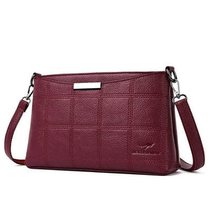 Women Messenger Bag Embroidery Fashion Ladies Leather Shoulder Bag Women Crossbody Bags