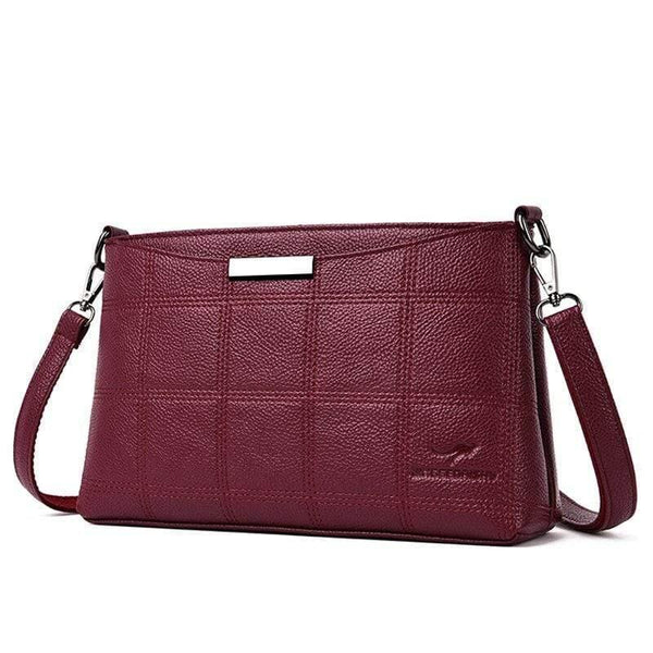 Women Messenger Bag Embroidery Fashion Ladies Leather Shoulder Bag Women Crossbody Bags