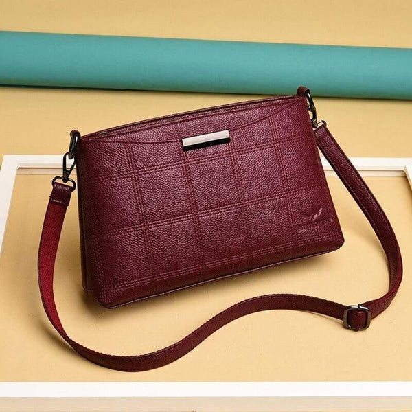 Women Messenger Bag Embroidery Fashion Ladies Leather Shoulder Bag Women Crossbody Bags