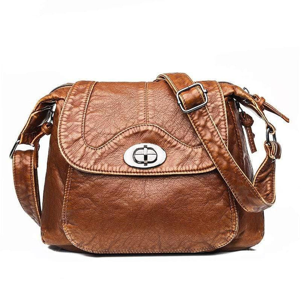 Women Messenger Bag Soft PU Leather Crossbody Bag Female Handbag Purses Female HandBags