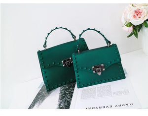 Planet Gates Women Messenger Bags High Quality PVC Transparent Jelly Bag Summer Girl Beach Bag Fashion Chains Shoulder Crossbody Bags XS-502