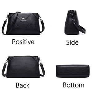 Women Messenger Bags Small Leather Shoulder Bag Female Sac A Main Vintage Bags For Girls Women