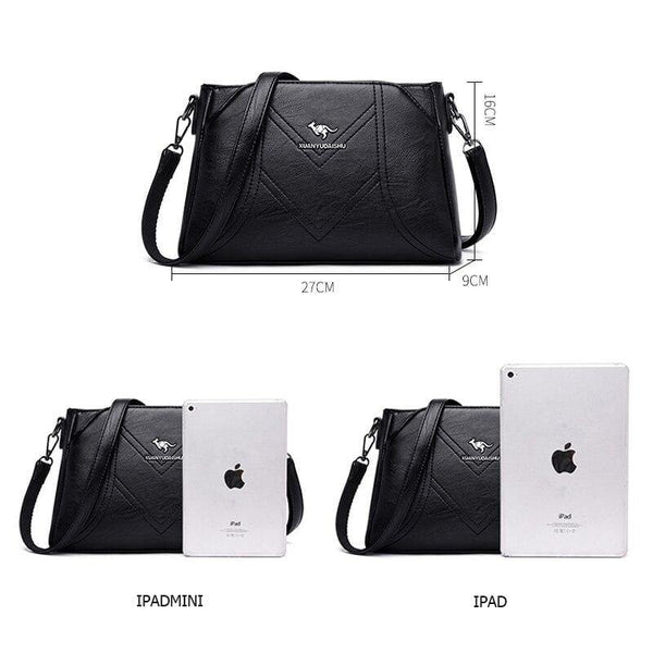 Women Messenger Bags Small Leather Shoulder Bag Female Sac A Main Vintage Bags For Girls Women