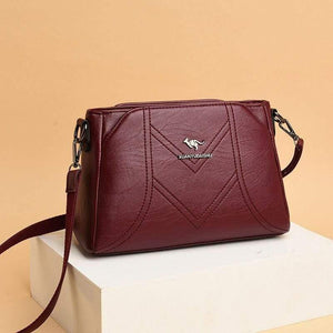 Women Messenger Bags Small Leather Shoulder Bag Female Sac A Main Vintage Bags For Girls Women