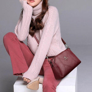 Women Messenger Bags Small Leather Shoulder Bag Female Sac A Main Vintage Bags For Girls Women