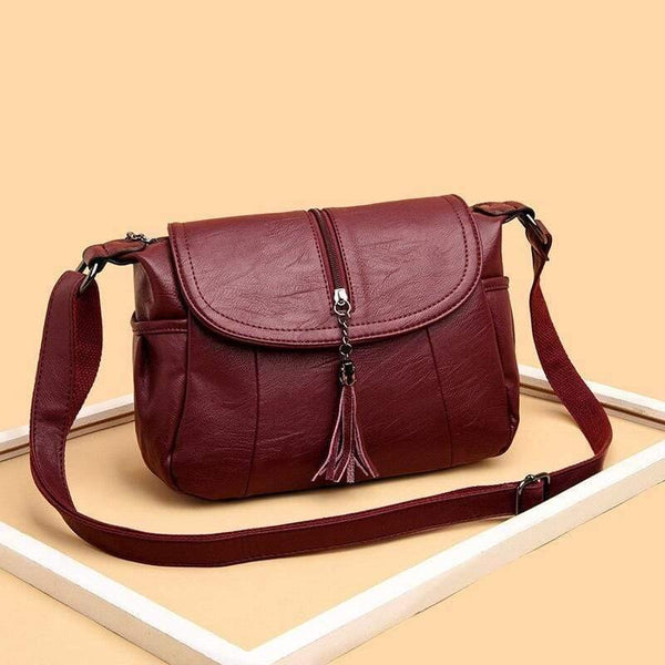 Women Messenger Shoulder Bag Sheepskin Leather Bags High Quality Small Crossbody Bags Casual