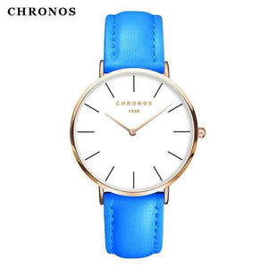 Planet Gates Women Minimalist Wristwatches Fashion Lovers Couples Watch with Leather Strap Clock Simple Relogio Masculino Reloj Mujer