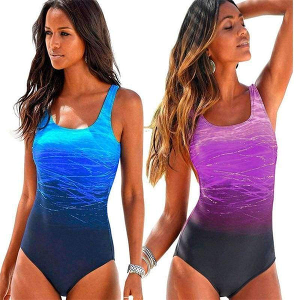 Planet Gates Women One Piece Bikini Monokini Swimsuit Beach Backless Swimwear BeachWear women sports clothing swimming suit for woman