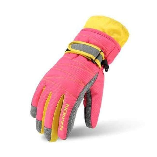 Planet Gates Winter Family Skiing Gloves Windproof Waterproof Thickness Cotton Gloves Sports Ski Snowboard Gloves Adult Children