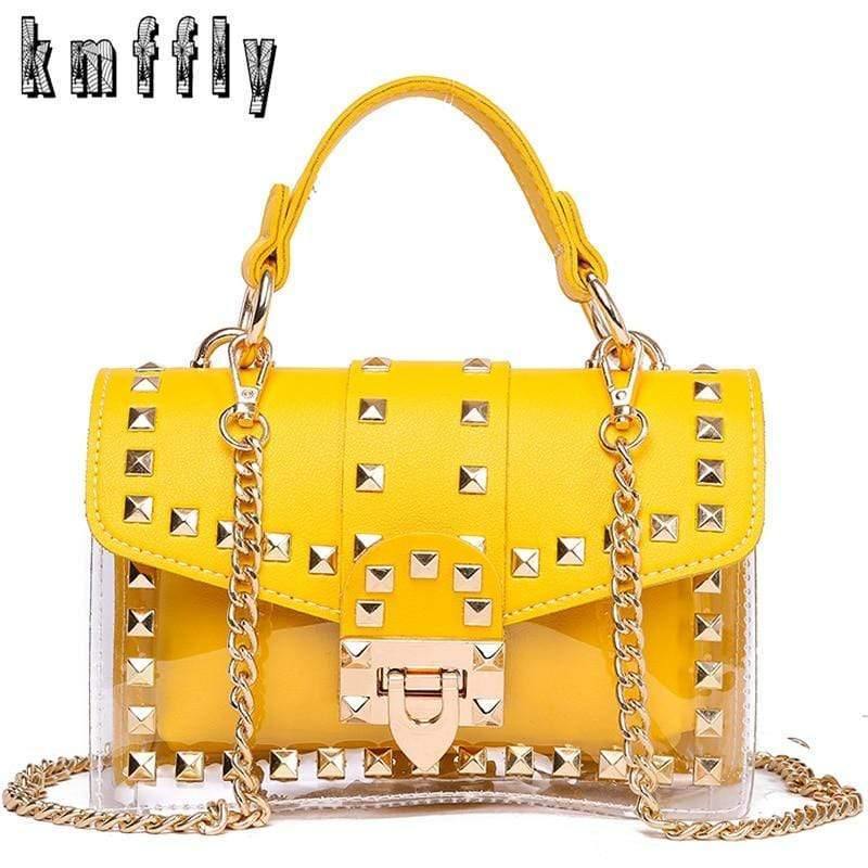 Women Pu Leather Small Handbags Famous Brand Rivet Bag Shoulder Bag For Lady High Quality