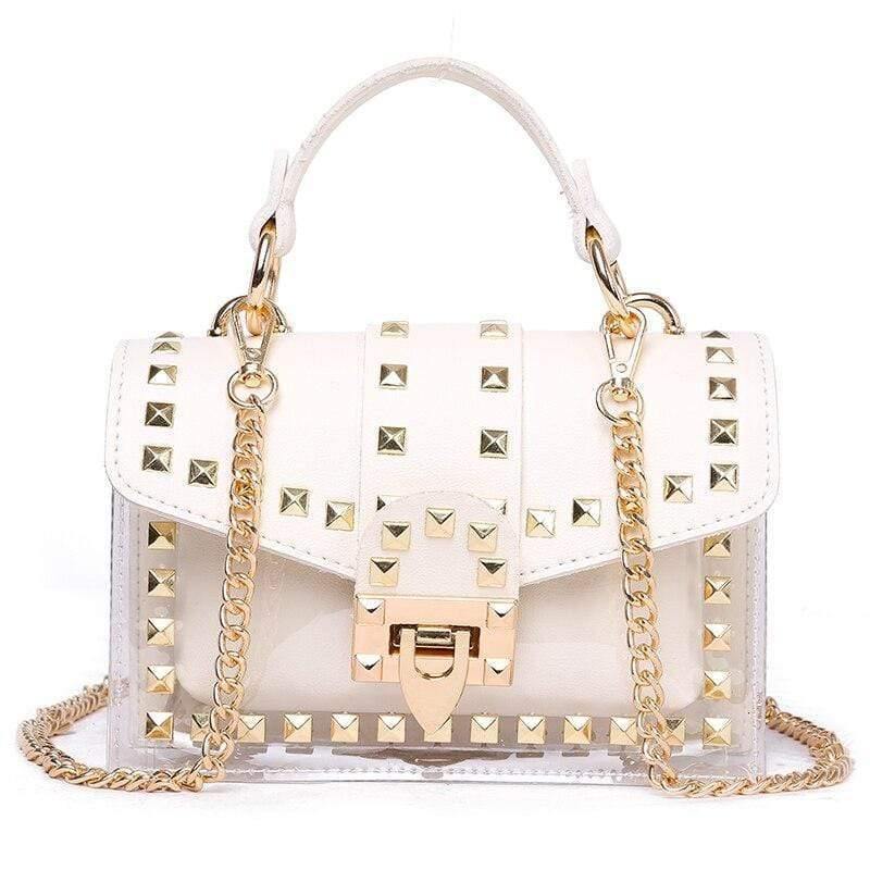 Women Pu Leather Small Handbags Famous Brand Rivet Bag Shoulder Bag For Lady High Quality