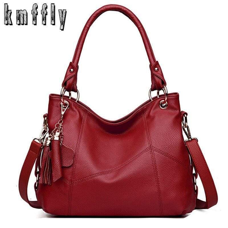 Women Real Leather Handbags Women Messenger Bags Designer Crossbody Bag Women Top-handle