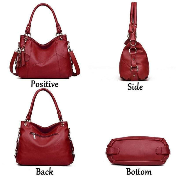 Women Real Leather Handbags Women Messenger Bags Designer Crossbody Bag Women Top-handle
