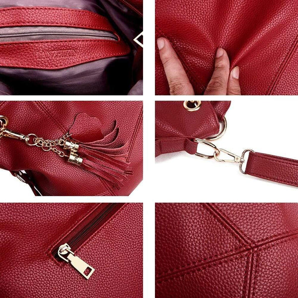 Women Real Leather Handbags Women Messenger Bags Designer Crossbody Bag Women Top-handle