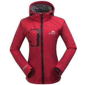 Planet Gates Women Red / S New Male Female Sportwear Fishing Ski Camping Coat Softshell Outdoor Jacket Men Women Windbreaker Climbing Jackets Hiking Coats