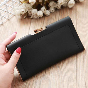 Planet Gates Women's Fashion Leather Wallet Women's Handbag Women's Long Wallets Clutch Money Bag Ladies' Card Holder A30