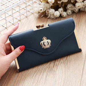 Planet Gates Women's Fashion Leather Wallet Women's Handbag Women's Long Wallets Clutch Money Bag Ladies' Card Holder A30