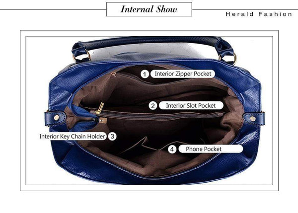 Planet Gates Women's Handbags Quality Female Hobos Single Shoulder Bags Vintage Solid Multi-pocket Ladies Totes Bolsas Sac