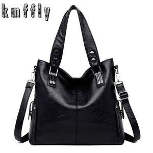 Women's Luxury Leather Handbags Fashion Shoulder CrossBody Bag Ladies Simple Messenger Bags