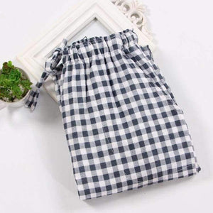 Planet Gates Women's Sleep Bottoms Pajamas Pants Ladies Underwear Trousers Polka Dot Women Lounge Pants Loose Cotton Home Pant E1172