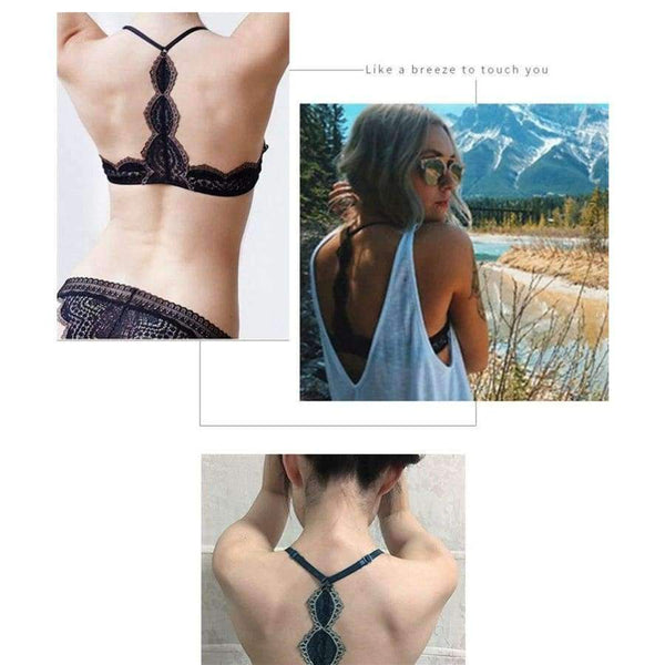 Planet Gates Women's underwear 2018 Women Sexy Lace Lingerie set Front Closure brassiere Fashion Women thin bralette lounge bra set