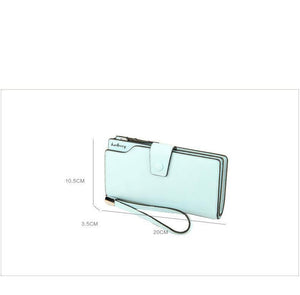 Planet Gates Women's Wallet Lady Zipper Hasp women's purse Purse Long Style Closure Huge Capacity Fashion Handbag Money Bag More Card Slots