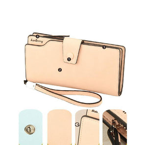 Planet Gates Women's Wallet Lady Zipper Hasp women's purse Purse Long Style Closure Huge Capacity Fashion Handbag Money Bag More Card Slots