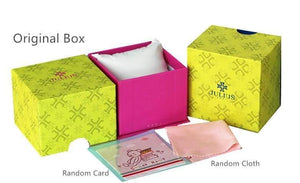 Planet Gates Women's Watch Japan Quartz Hours Fine Fashion Dress Bracelet Leather Lovely Mini Candy Square Cute Girl Gift Julius