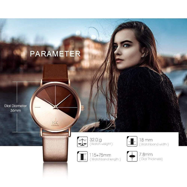 Planet Gates Women's Watches Fashion Leather Wrist Watch Vintage Ladies Watch Irregular Clock Mujer Bayan Kol Saati Montre Feminino