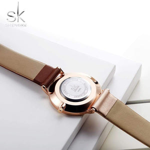 Planet Gates Women's Watches Fashion Leather Wrist Watch Vintage Ladies Watch Irregular Clock Mujer Bayan Kol Saati Montre Feminino