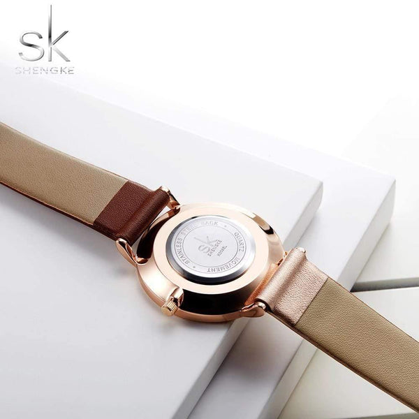 Planet Gates Women's Watches Fashion Leather Wrist Watch Vintage Ladies Watch Irregular Clock Mujer Bayan Kol Saati Montre Feminino
