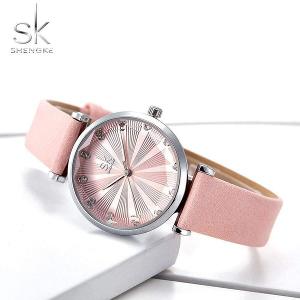 Planet Gates Women's Watches Luxury Ladies Watch Leather Watches For Women Fashion Bayan Kol Saati Diamond Reloj Mujer