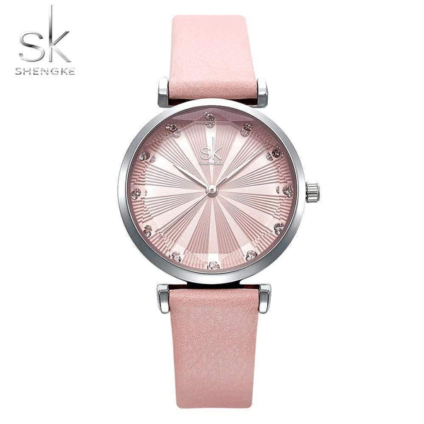 Planet Gates Women's Watches Luxury Ladies Watch Leather Watches For Women Fashion Bayan Kol Saati Diamond Reloj Mujer