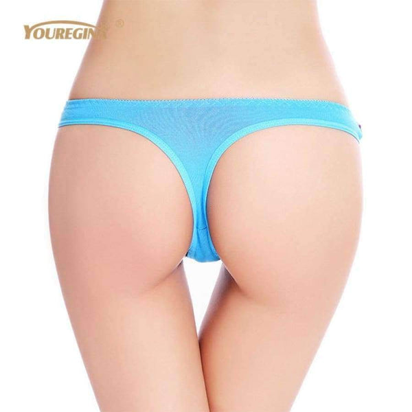 Planet Gates Women Sexy Lace Thongs G-strings Cotton Underwear Panties Ladies Knickers Lingerie for Women 6 pcs/lot