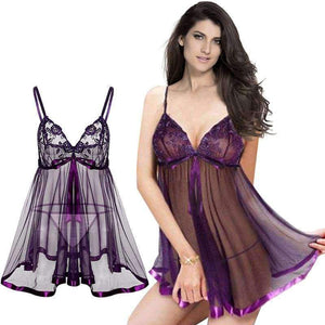 Planet Gates Women sexy lingerie  See-through sex Women's Intimates ladies full lace slips Plus size 6XL