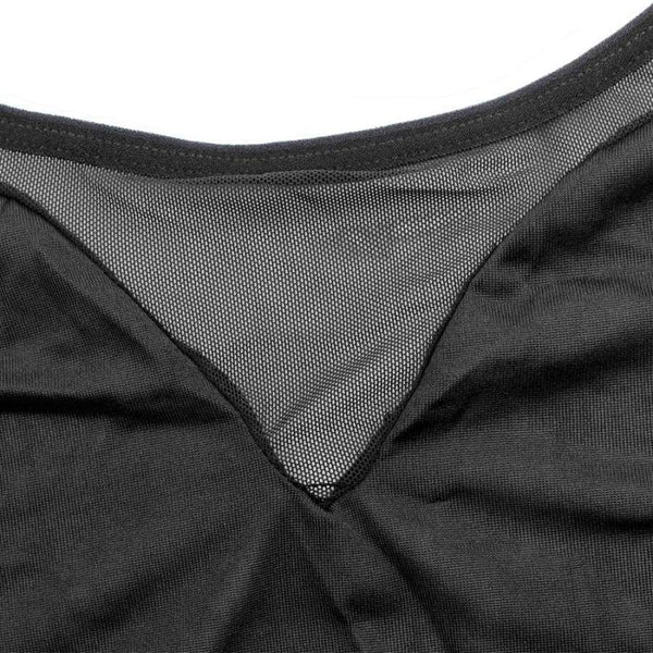 Planet Gates Women sexy long slip dress ladies sex back-through intimate lace full slips Plus 6XL