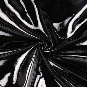 Planet Gates Women Sexy Shiny PU leather Leggings with Back Zipper Push Up Faux Leather Pants Latex Rubber Pants Jeggings Black Red