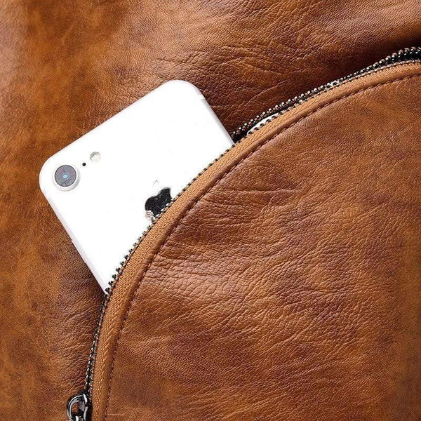 Women Shoulder Bag Fashion Women Handbags Retro Leather Large Capacity Tote Bag Casual