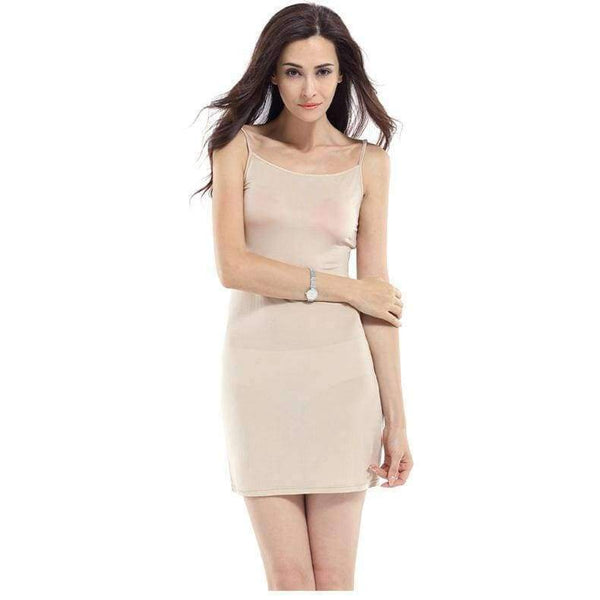 Planet Gates Women Slips 100%REAL SILK Full slips Healthy Under dress Anti emptied Intimates Everyday slip dress Nude Black White