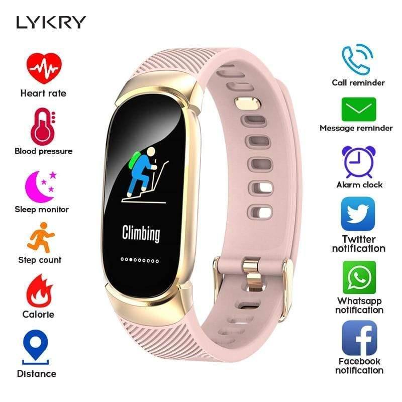 Planet Gates Women Smart Watch Sport Pedometer Smartwatch Blood Pressure Oxygen Heart Rate Monitor Fitness Tracker Call Alarm Reminder