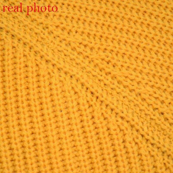 Planet Gates Women sweaters and pullovers korean style long sleeve casual crop sweater slim solid knitted jumpers sweter mujer