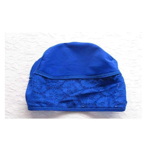 Planet Gates Women Swimming Cap Lace Nylon & Spandex Solid Hat Free Size For Ladies Female Brand Bathing Cap For Women