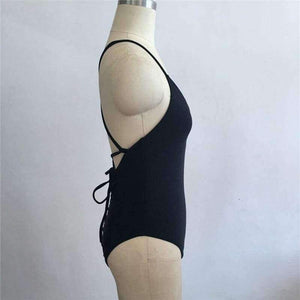 Planet Gates Women Swimwear Sexy high cut one piece swimsuit Backless swim suit Black White Red thong Bathing suit female Monokini