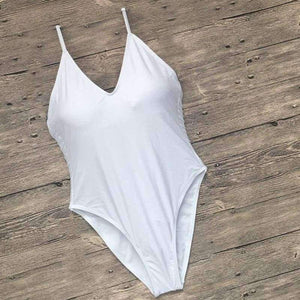 Planet Gates Women Swimwear Sexy high cut one piece swimsuit Backless swim suit Black White Red thong Bathing suit female Monokini