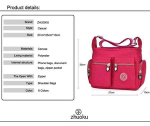 Planet Gates Women Top-handle Shoulder Bag Designer Handbag Famous Brand Nylon Female Casual Shopping Tote Hobos Crossbody Bag Messenger Bags