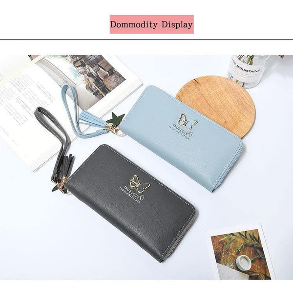 Planet Gates Women Wallet Butterfly Hollowed Best Wallet Female Case Phone Pocket Pouch Handbag Women's Purse Carteira Femme