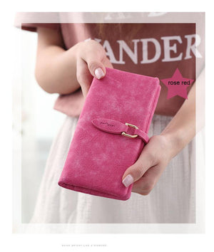 Planet Gates Women Wallet Card Holder Female Wallet Women's Hasp Purse Coin Purse Card Holder Wristlet Money Long Bag More Color Clutch