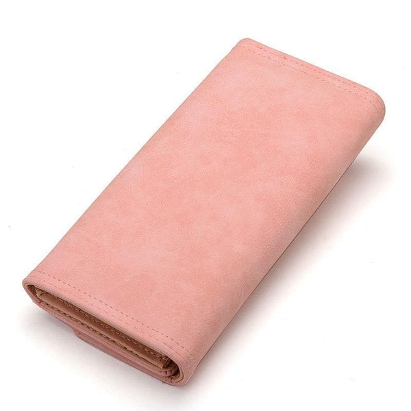 Planet Gates Women Wallet Card Wallet Female Purse Leather Trifold Long Coin Holder Phone Wallet Metal Christmas Deer Cash Pocket Fashion